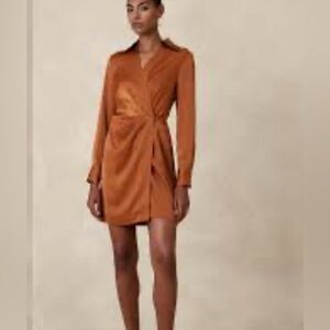 Banana Republic Rust Mini Dress